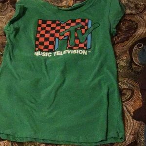 This is a MTV T-shirt was bought but only wore one time